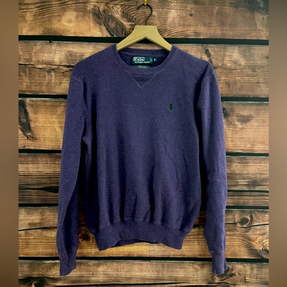 Polo Ralph Lauren purple sweatshirt size M